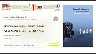 Scampati alla razzia. Roma 16 ottobre 1943 di Marco Cavallarin con David Bidussa