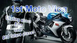 First MotoVlog! (Garage Vlog) Chatting About Bike, Gear, And Future Plans.