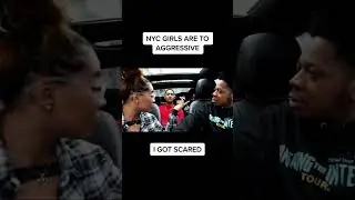 NYC GIRLS BE TO AGGRESSIVE LOOK WHAT SHE DOES! #shorts