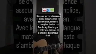 Pour survivre l&rsquo;inceste se crie dans un silence assourdissant #survivre #inceste ❤️&zwj;🩹💚