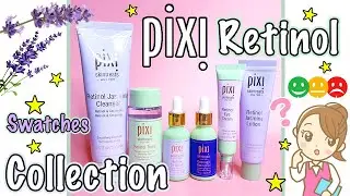 Pixi Beauty #Retinol Collection! #swatches and #firstimpression #skincare #pixi #pixibeauty #jasmine