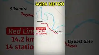 UP's Latest Metro Network: Agra Metro