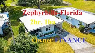 #Zephyrhills Florida mobile home 2br, 1ba with own land and owner financing