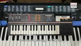 Casio Rom Pack RO-552 Auto Played on PT-82