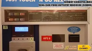 【Sunway Carnival Mall Old Wing】DECOMMISIONED ZEAG Parking Autopay Machine (Newer Model)