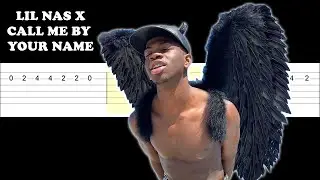 Lil Nas X - (Montero) Call Me By Your Name (Easy Guitar Tabs Tutorial)