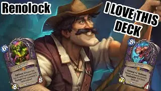 I MISS PLAYING THIS DECK | Renolock | Voyage to the Sunken City | Wild Hearthstone