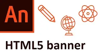 Adobe Animate CC 2020 HTML5 banner - beginner tutorial