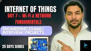 “Wi-Fi & Network Fundamentals Explained🔥 | Day 7📘 – IoT Communication” | 25Days IoT Series🏷️