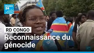 R&eacute;solution officielle sur la reconnaissance du g&eacute;nocide des Congolais &bull; FRANCE 24