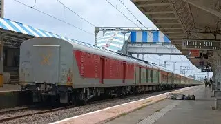 12812 Hatia - Mumbai LTT SF Express Skipping Thansit Station. Indian Railways.