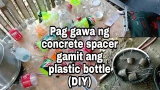 Plastic bottle for making Concrete Spacer block ( DIY)