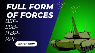 Full form of Forces | Smart Guru Classes