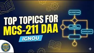 Top Topics for DAA MCS-211 | Easy 50 Marks Strategy