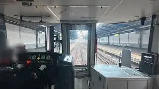 【超広角前面展望】超過密路線の阪和線は少しノロノロ運転