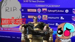 #1 BLACK ADAM MONTAGE (MULTIVERSUS SHUT DOWN!) R.I.P