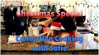 CHRISTMAS COOKING WITH MY FEET