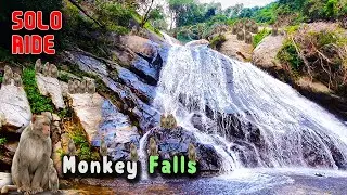 Dangerous Monkey Falls | Valparai tourism | tamil travel vlog | pollachi to valparai road