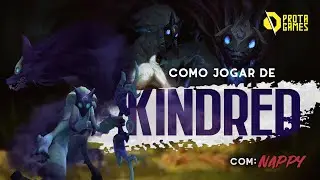 COMO JOGAR DE KINDRED - TUTORIAL DE HABILIDADES, RUNAS, COMBOS, PATHING E ANÁLISE - LOL