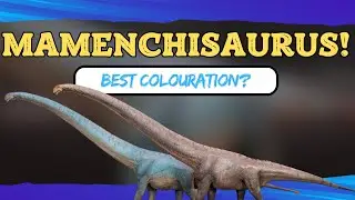 HAOLONGGOOD Mamenchisaurus - Sauropod REVIEW Blue and Brown!