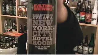 Evil Twin Brewing - Christmas Eve at a New York City Hotel Room - HopZine Beer Review