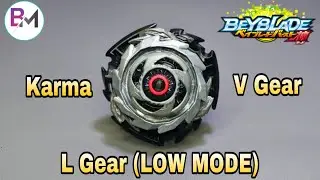 Dynamite Belial L Gear (Low Mode) Action || Beyblade Battle Slow Motion