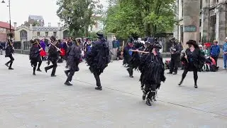 Stone the Crows dancing Ragged Crow in York 2019