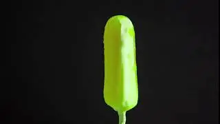 Green Popsicle Melting