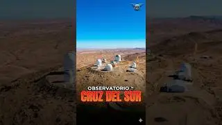 &iquest;Sabes qu&eacute; es esto en Combarbal&aacute;? 🤯 Observatorio Cruz del Sur  #drone #playa #coquimbo #dji