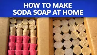 How to Make Soda Soap/ Beginner Soap Making 