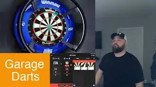 Target Omni Automatic Scoring System With Dart Counter App Calibration Cam Hook Up and 1 Game Play