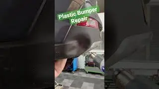 Plastic Bumper Dent Repair | #shorts