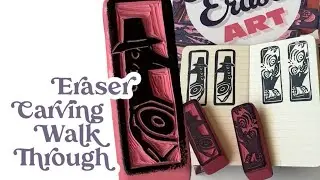Eraser Carving Walk-Through: Sussy from K-Pop Demon Hunters 