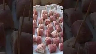 Ham & Boursin cheese roll. The must have appetizer.