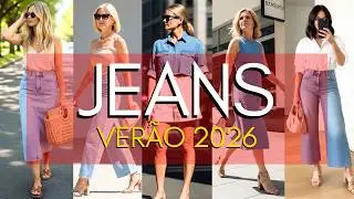 10 OPÇÕES DE JEANS PERFEITAS PARA O VERÃO.