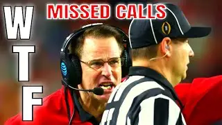 Well, that was EMBARRASSING - Miami vs Indiana CFP - missed calls