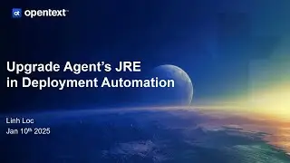Upgrade Agent&rsquo;s JRE in Deployment Automation