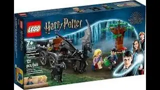 Building Lego Harry Potter set 76400
