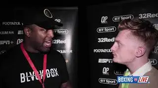 Dean Whyte gives us an insight on what its like being a manager in boxing!