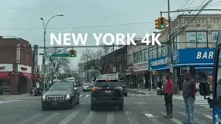 4K New York - Driving tour of Brooklyn ( Church Avenue ) - Jan 14, 2026