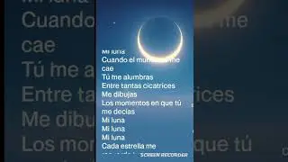 mi amiga luna y las estrellas #musica