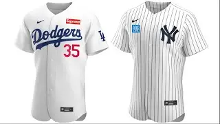 MLB Jerseys with Ads