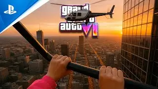 GTA 6 AI New Systems! NPC Helicopter & Vehicle Realistic Driving...