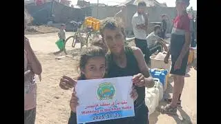 Water distribution in Khan Younis 