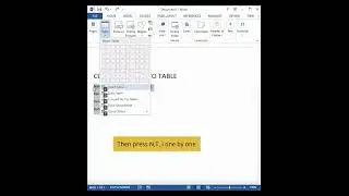 How to Convert Text to Table in MS Word | Quick & Easy Table Creation Tutorial for Beginners