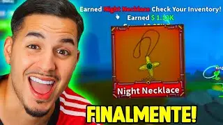 FINALMENTE CONSEGUI o NIGHT NECKLACE (colar do mihalk) pra DESPERTAR A YORU V2!! 🔥 king legacy