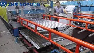 Zhongyuan T14&20 Double layer roll forming machine