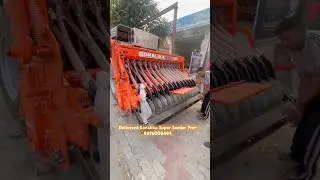 Today delivered Sonalika Super Seeder Pro+ 8ft Hayer Agrotech 9876008494