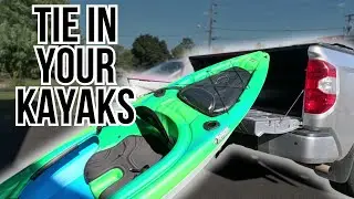 How to Load Kayaks in a Pickup Truck with a Tonneau Cover