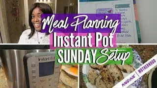 Working Mom Routine | Sunday Setup | Meal Plan | Instant Pot Cooking